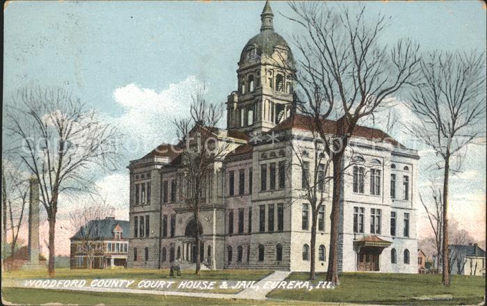 Eureka Illinois Woodford County Court House and Jail