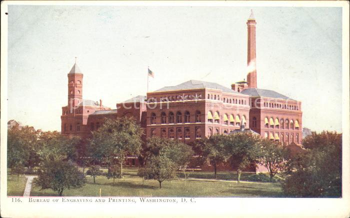 Washington DC Bureau of Engraving and Printing Building