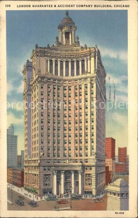 Chicago Illinois London Guarantee and Accident Company Building