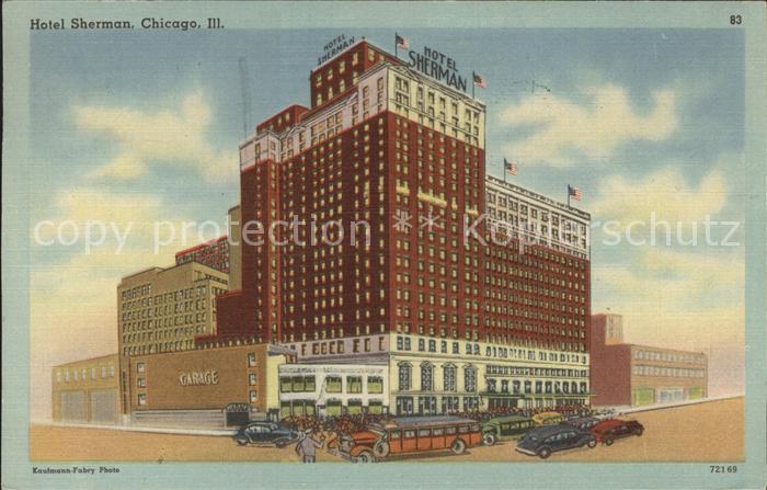 Chicago Illinois Hotel Sherman