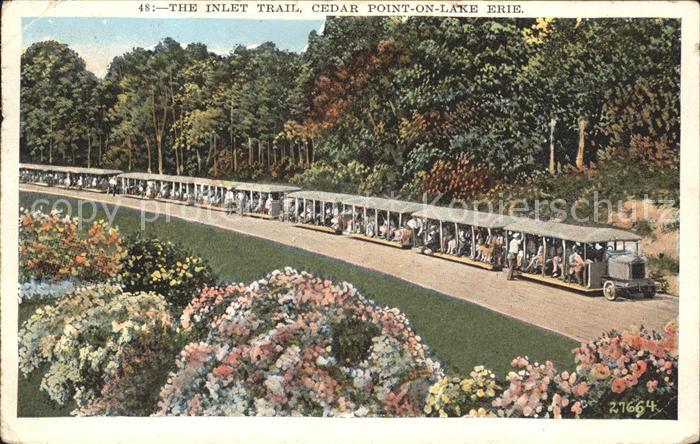 Sandusky Ohio Inlet Trial Cedar Point on Lake Erie