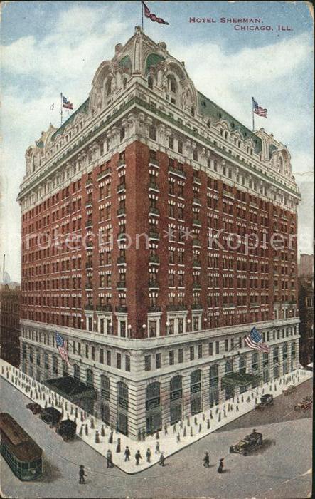 Chicago Illinois Hotel Sherman