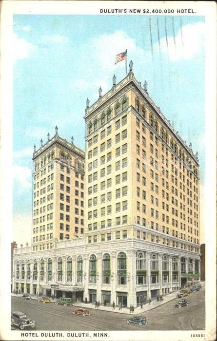 Duluth Minnesota New Hotel