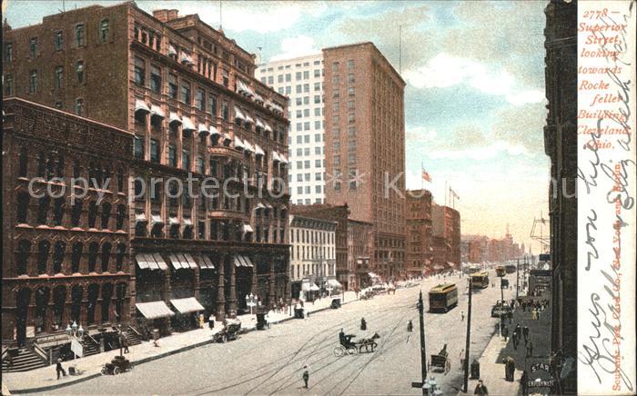 Cleveland Ohio Superior Street Rockefeller Building
