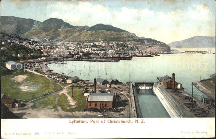 Christchurch Canterbury Lyttelton Port