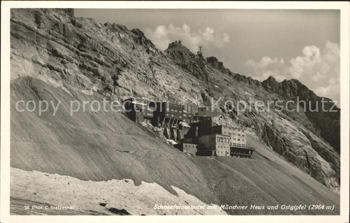 Zugspitze Muenchner Haus Ostgipfel Hotel