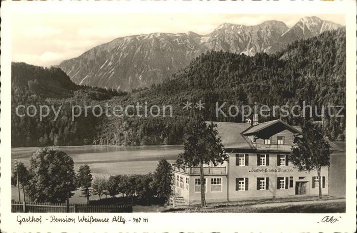 Weissensee Fuessen Gasthof Pension