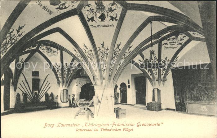 Burg Lauenstein Frankenwald Rittersaal