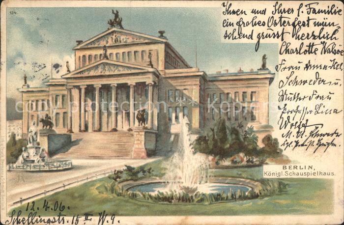 BERLIN CITY Koenigl. Schauspielhaus