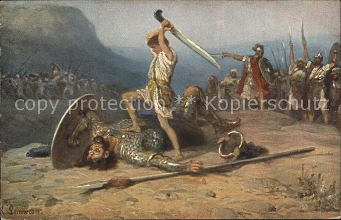 Leinweber R. Alttestamentliche Bilder Nr. 31 David u