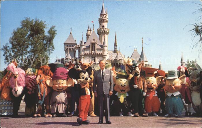 Disneyland California Sleeping Beauty's Castle Walt Disney Mickey Mouse