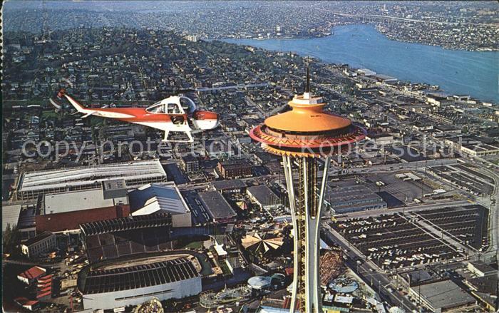 Hubschrauber Helikopter Space Needle Seattle