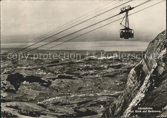 Seilbahn Säntis Bodensee