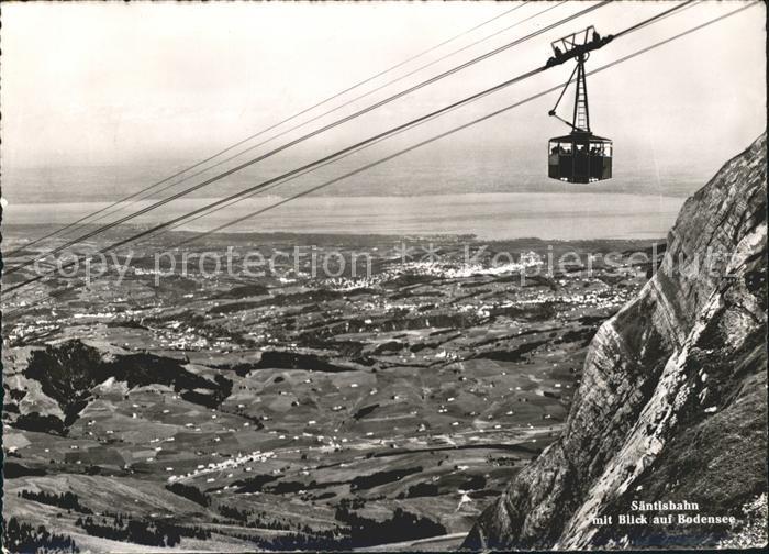 Seilbahn Säntis Bodensee