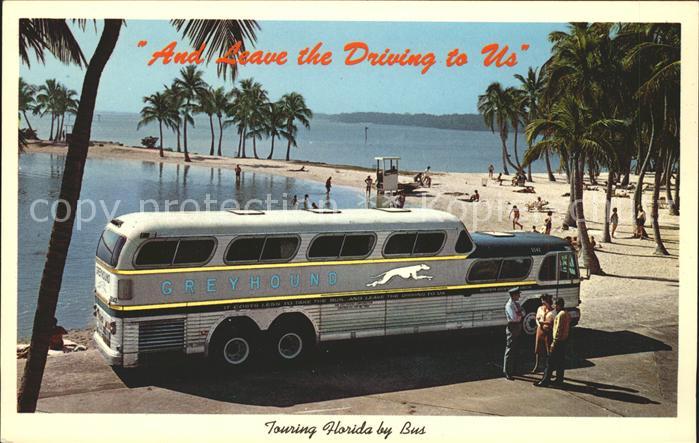 Autobus Omnibus Greyhoung Touring Florida