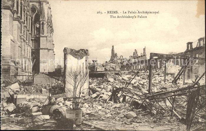 Reims Champagne Ardenne Palais Archiepiscopal Ruines Grande Gue