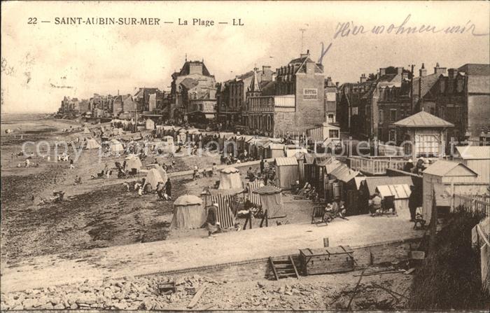 Saint-Aubin-sur-Mer Calvados Plage