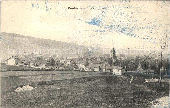 Pontarlier Doubs Vue generale