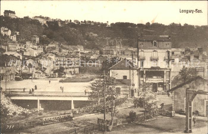 Longwy Lothringen Village bas