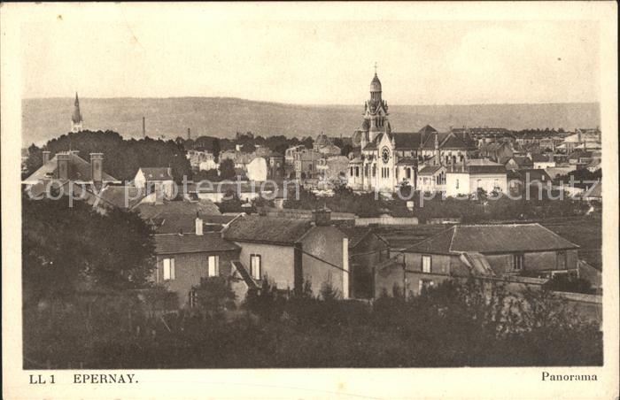 Epernay 51 Panorama Eglise