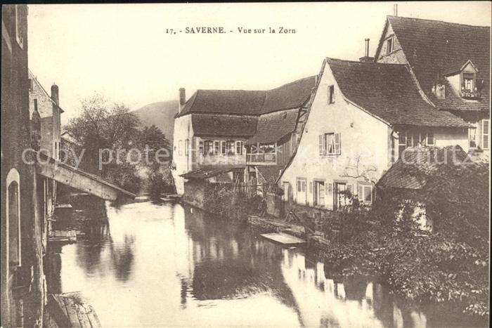 Saverne Bas Rhin Alsace Vue sur la Zora