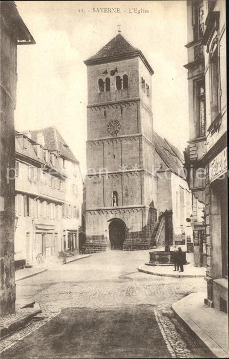 Saverne Bas Rhin Alsace Eglise