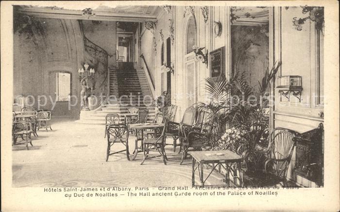Paris Hotels Saint James et d Albany Grand Hall