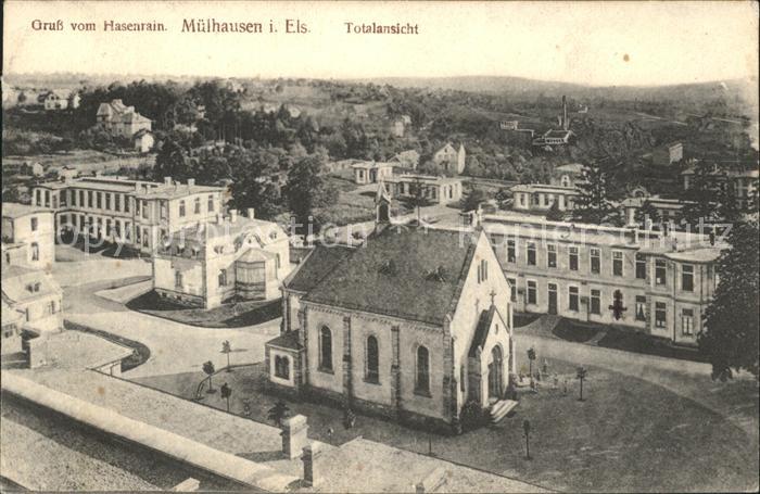 Muelhausen Elsass Totalansicht