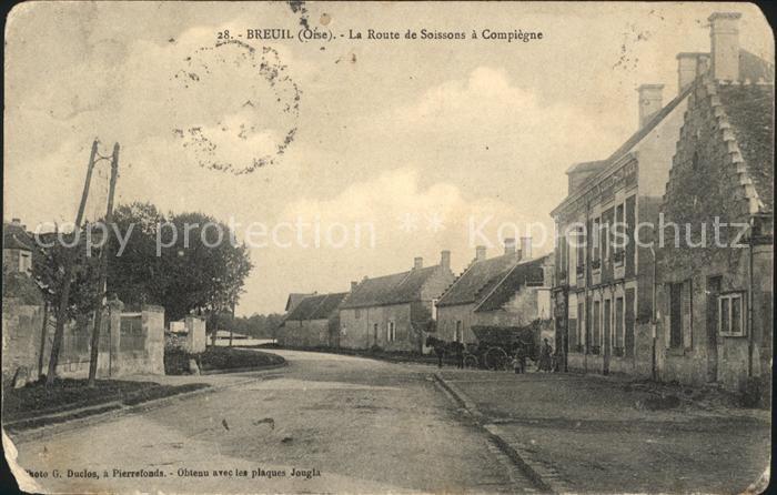 Breuil-le-Sec Route de Soissons a Compiegne