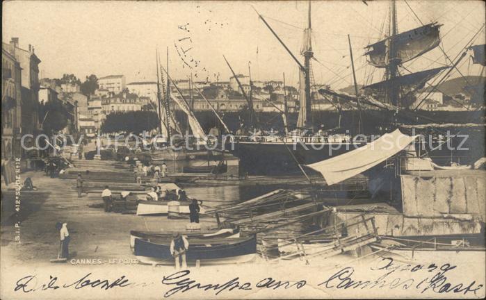 Cannes Alpes-Maritimes Le Port Bateaux