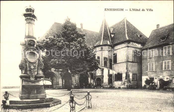 Ensisheim Hotel de Ville Monument