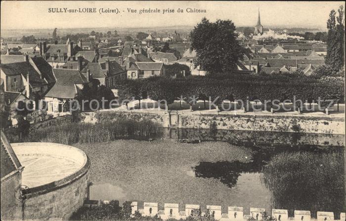 Sully-sur-Loire Vue generale prise du Chateau