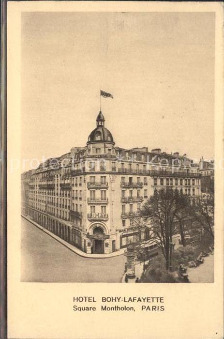 Paris Hotel Bohy Lafayette Square Montholon