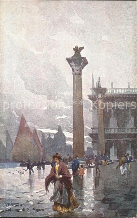 Venezia Venedig Colonne di S. Marco