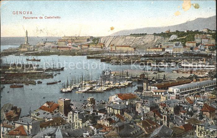 Genova Genua Liguria Porto Hafen Segelboote