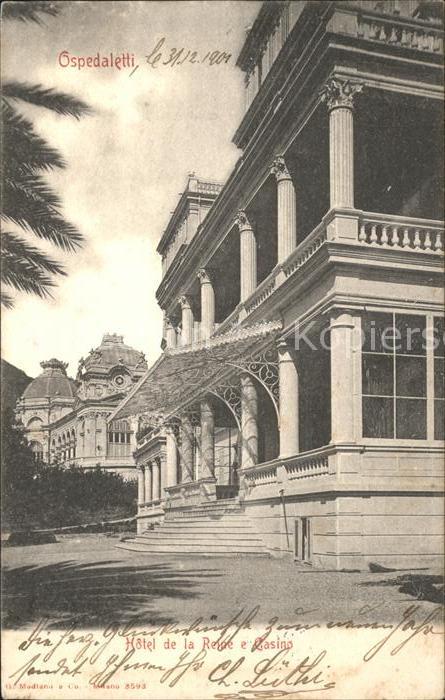 Ospedaletti Hotel de la Reine e Casino