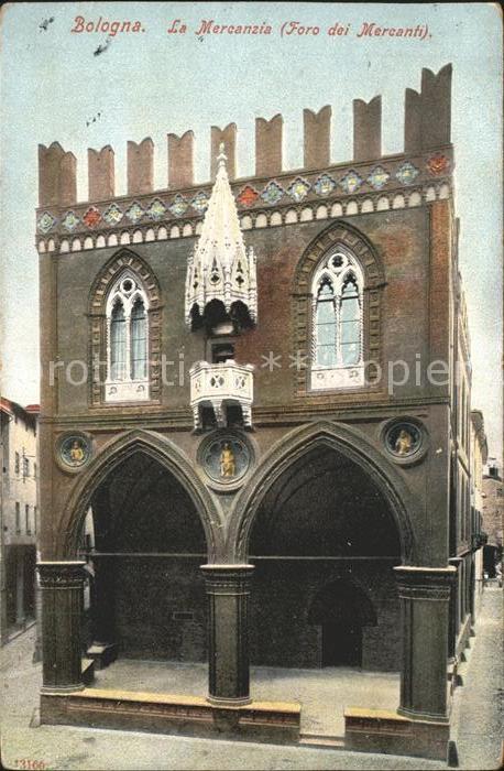 Bologna La Mercanzia Foro dei Mercanti