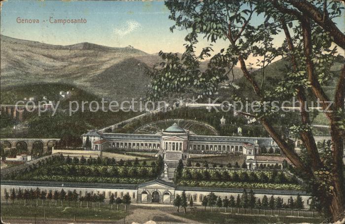 Genova Genua Liguria Camposanto
