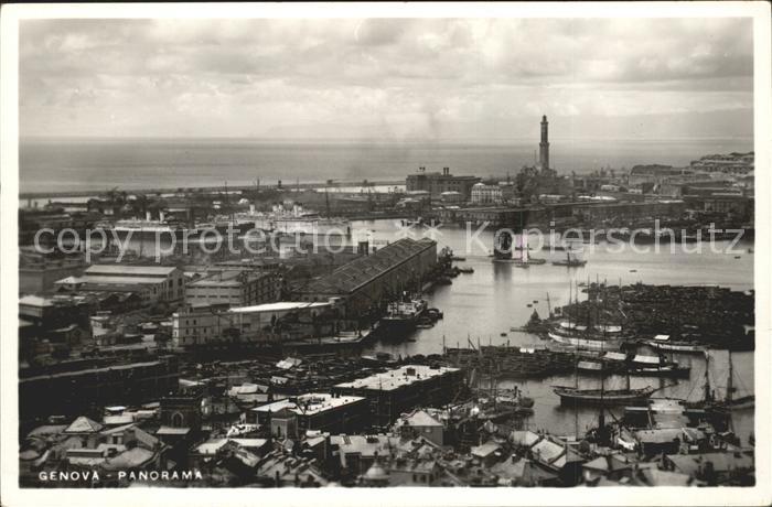 Genova Genua Liguria Porto Hafen Boote