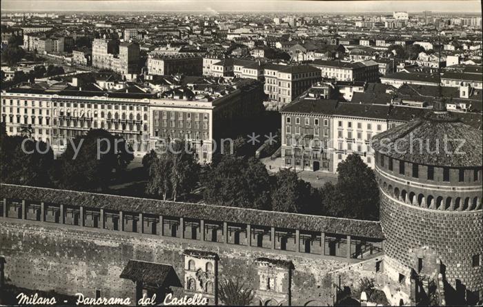 Milano Panorama dal castello