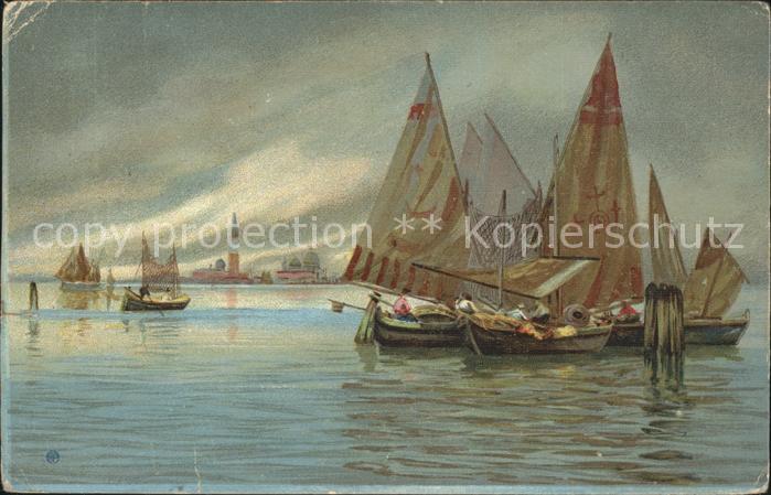 Venezia Venedig Segelboote