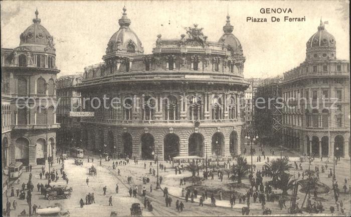 Genova Genua Liguria Piazza De Ferrari