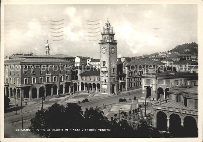 Bergamo Torre ai Caduti Piazza Vittorio Veneto