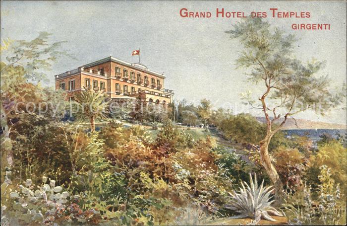 Girgenti Agrigento Grand Hotel des Temples