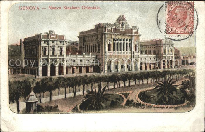 Genova Genua Liguria Nuova Stazione Orientale
