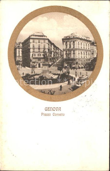 Genova Genua Liguria Piazza Corvetto