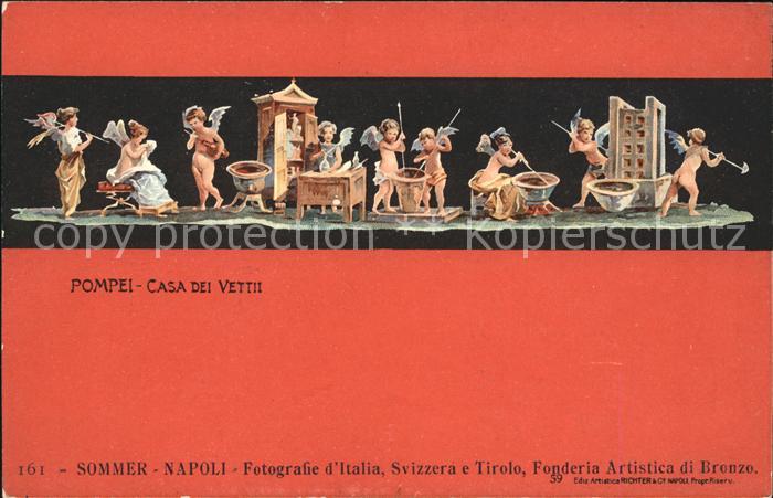 Pompei Casa dei Vettii angeli Engel