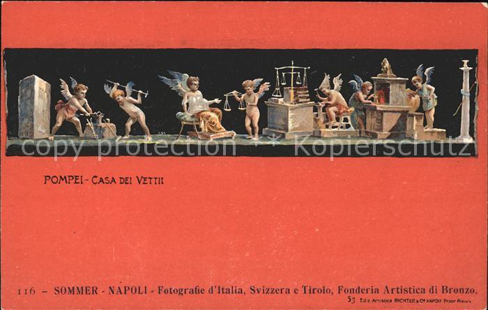 Pompei Casa dei Vettii angeli Engel