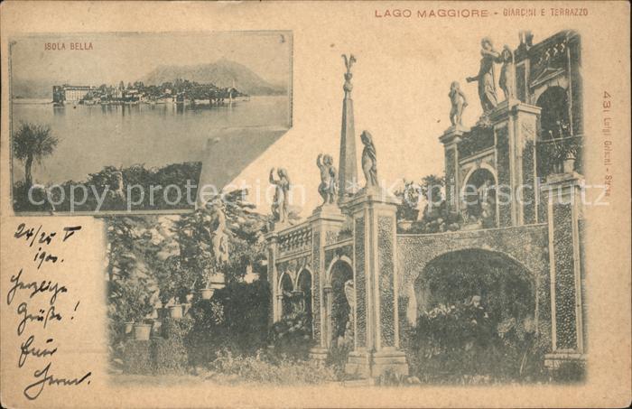 Lago Maggiore Giardini e terrazzo Isola Bella