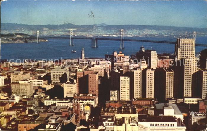 San Francisco California Oakland Bay Bridge